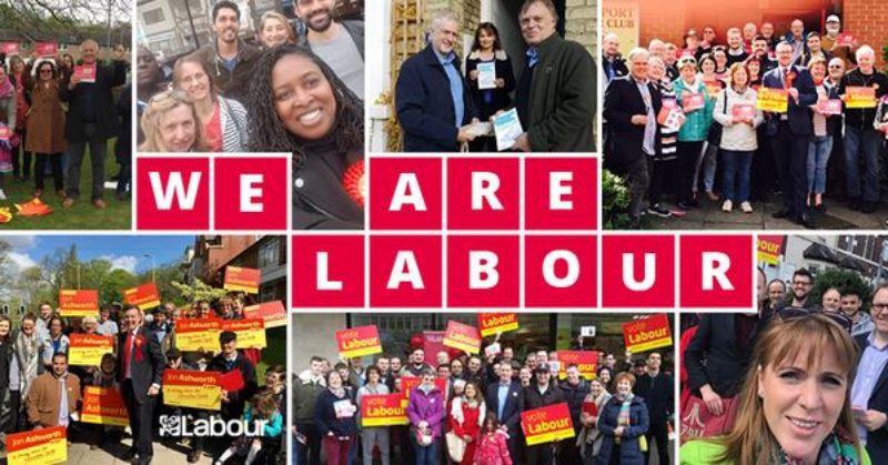 We are Labour collage